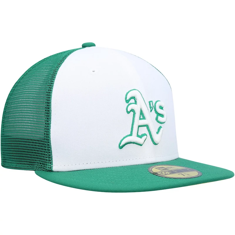 New Era /Green Oakland Athletics 2023 On-Field Batting Practice 59FIFTY Fitted Hat