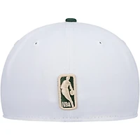 New Era /Hunter Green Milwaukee Bucks Arch Champs 59FIFTY Fitted Hat