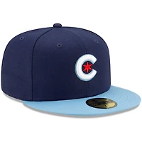 New Era /Light Blue Chicago Cubs 2021 City Connect 59FIFTY Fitted Hat