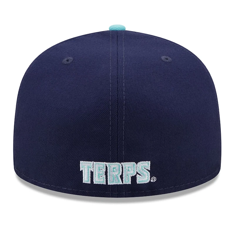 New Era /Light Blue Maryland Terrapins 59FIFTY Fitted Hat