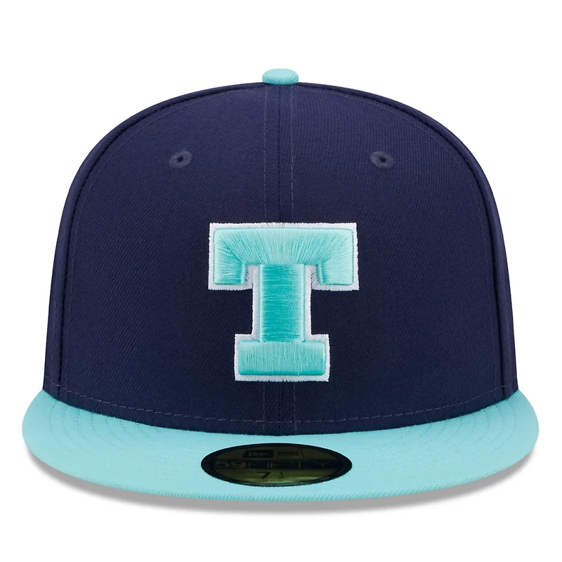 New Era /Light Blue Texas Longhorns 59FIFTY Fitted Hat