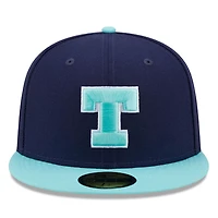 New Era /Light Blue Texas Longhorns 59FIFTY Fitted Hat