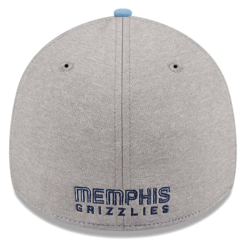 New Era /Light Memphis Grizzlies Striped 39THIRTY Flex Hat