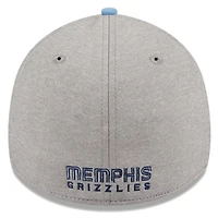 New Era /Light Memphis Grizzlies Striped 39THIRTY Flex Hat