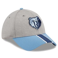 New Era /Light Memphis Grizzlies Striped 39THIRTY Flex Hat