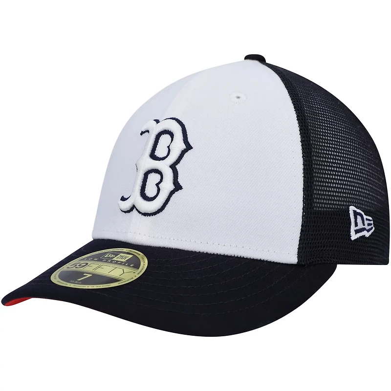 New Era /Navy Boston Red Sox 2023 On-Field Batting Practice Low Profile 59FIFTY Fitted Hat
