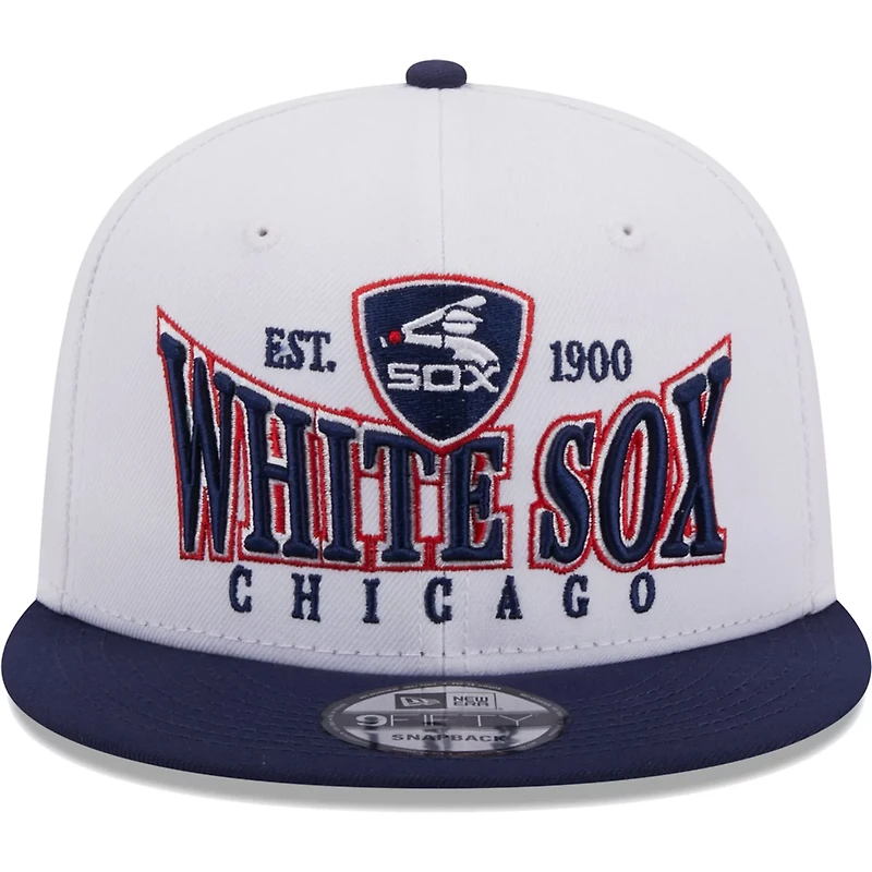 New Era /Navy Chicago Sox Crest 9FIFTY Snapback Hat