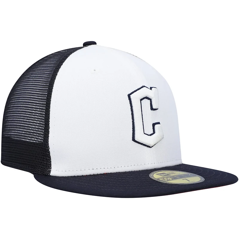 New Era /Navy Cleveland Guardians 2023 On-Field Batting Practice 59FIFTY Fitted Hat