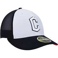 New Era /Navy Cleveland Guardians 2023 On-Field Batting Practice Low Profile 59FIFTY Fitted Hat