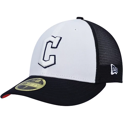 New Era /Navy Cleveland Guardians 2023 On-Field Batting Practice Low Profile 59FIFTY Fitted Hat