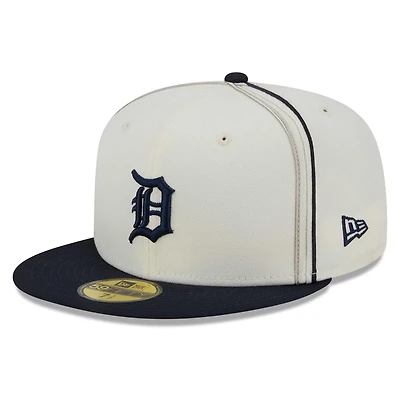 New Era /Navy Detroit Tigers Chrome Sutash 59FIFTY Fitted Hat