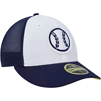 New Era /Navy Milwaukee Brewers 2023 On-Field Batting Practice Low Profile 59FIFTY Fitted Hat
