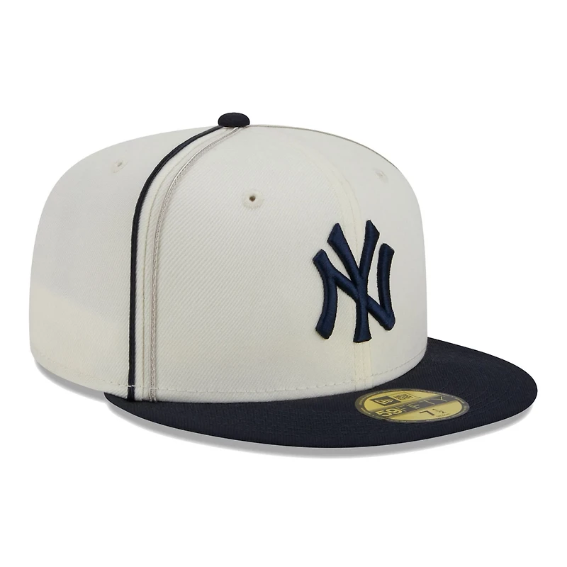 New Era /Navy New York Yankees Chrome Sutash 59FIFTY Fitted Hat