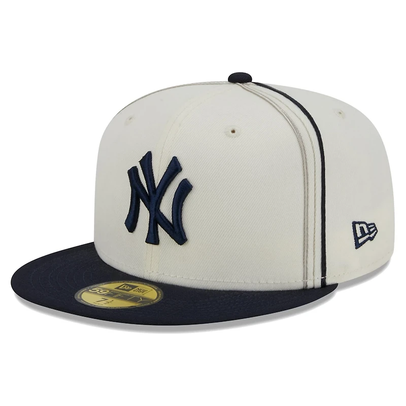 New Era /Navy New York Yankees Chrome Sutash 59FIFTY Fitted Hat