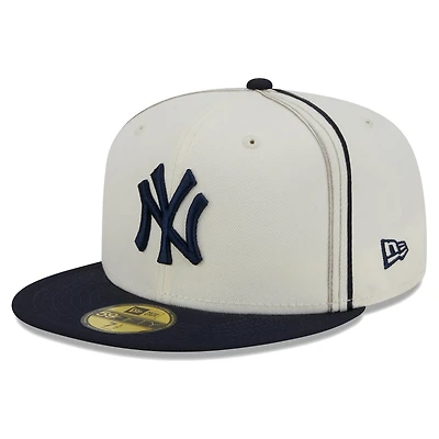 New Era /Navy New York Yankees Chrome Sutash 59FIFTY Fitted Hat
