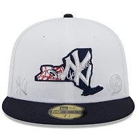 New Era /Navy New York Yankees State 59FIFTY Fitted Hat