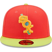 New Era /Neon Green Chicago White Sox Lava Highlighter Combo 59FIFTY Fitted Hat