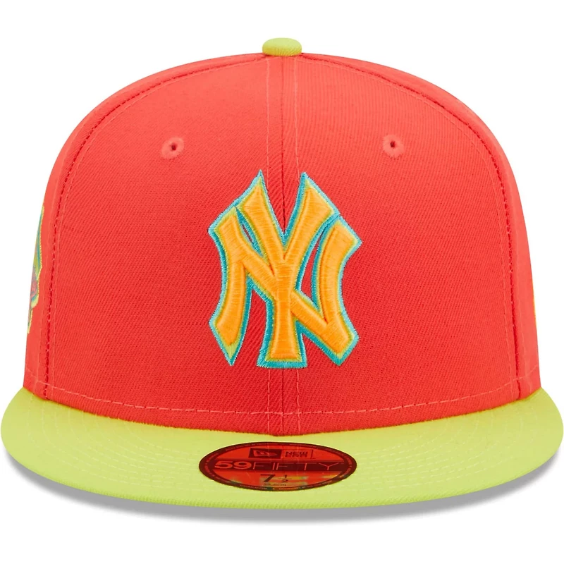 New Era /Neon Green New York Yankees Lava Highlighter Combo 59FIFTY Fitted Hat