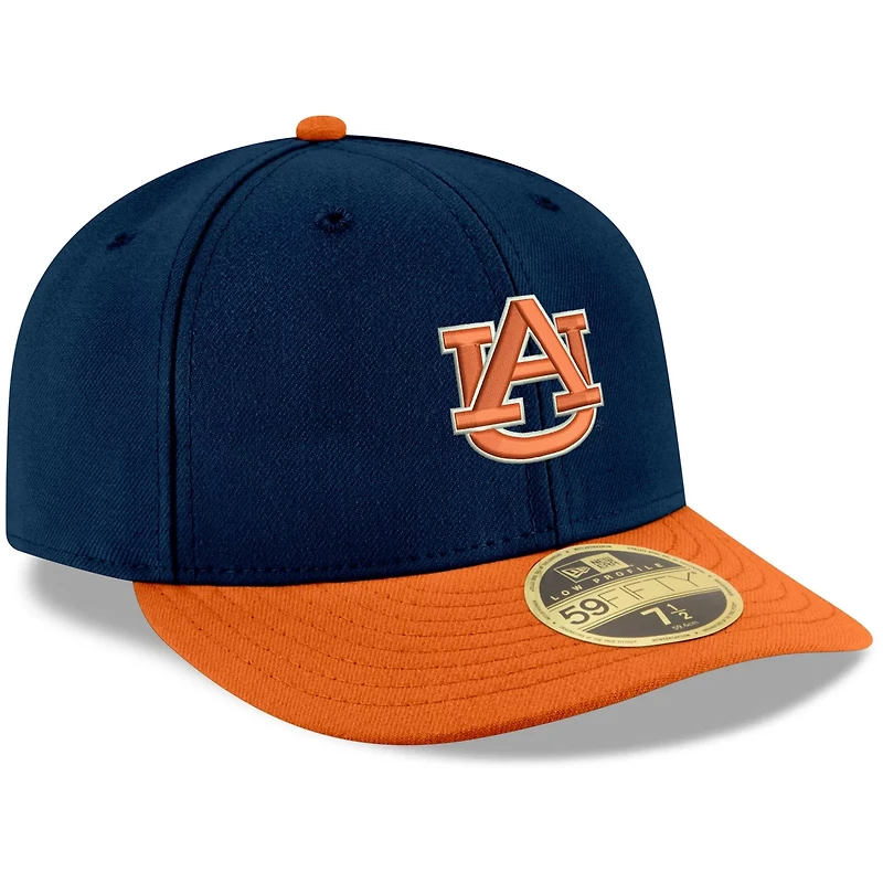 New Era /Orange Auburn Tigers Basic Low Profile 59FIFTY Fitted Hat