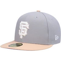 New Era /Peach San Francisco Giants 2007 MLB All-Star Game Undervisor 59FIFTY Fitted Hat