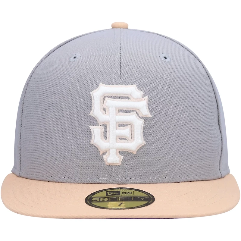 New Era /Peach San Francisco Giants 2007 MLB All-Star Game Undervisor 59FIFTY Fitted Hat