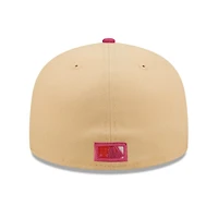 New Era /Pink Chicago White Sox 1933 MLB All-Star Game 50th Anniversary Mango Passion 59FIFTY Fitted Hat