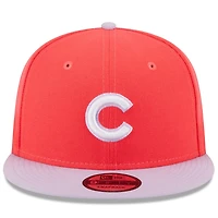 New Era /Purple Chicago Cubs Spring Basic Two-Tone 9FIFTY Snapback Hat