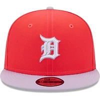 New Era /Purple Detroit Tigers Spring Basic Two-Tone 9FIFTY Snapback Hat