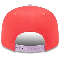 New Era /Purple Los Angeles Angels Spring Basic Two-Tone 9FIFTY Snapback Hat