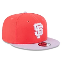 New Era /Purple San Francisco Giants Spring Basic Two-Tone 9FIFTY Snapback Hat