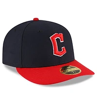 New Era /Red Cleveland Guardians Authentic Collection On-Field Home Low Profile 59FIFTY Fitted Hat