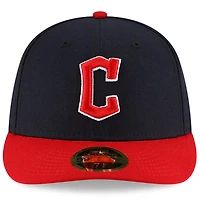 New Era /Red Cleveland Guardians Authentic Collection On-Field Home Low Profile 59FIFTY Fitted Hat