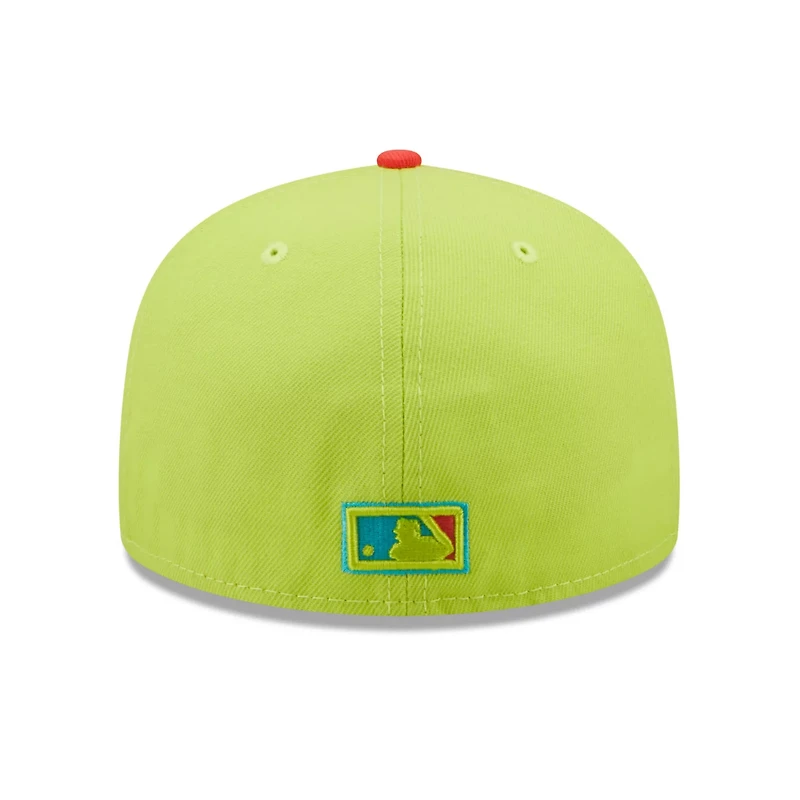 New Era /Red Los Angeles Dodgers Cyber Highlighter 59FIFTY Fitted Hat