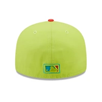New Era /Red Los Angeles Dodgers Cyber Highlighter 59FIFTY Fitted Hat