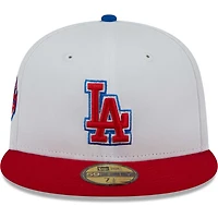 New Era /Red Los Angeles Dodgers Undervisor 59FIFTY Fitted Hat