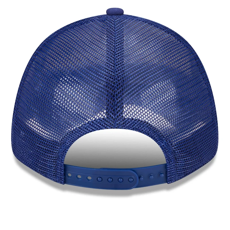 New Era /Royal Los Angeles Dodgers Team Stripe Trucker 9FORTY Snapback Hat