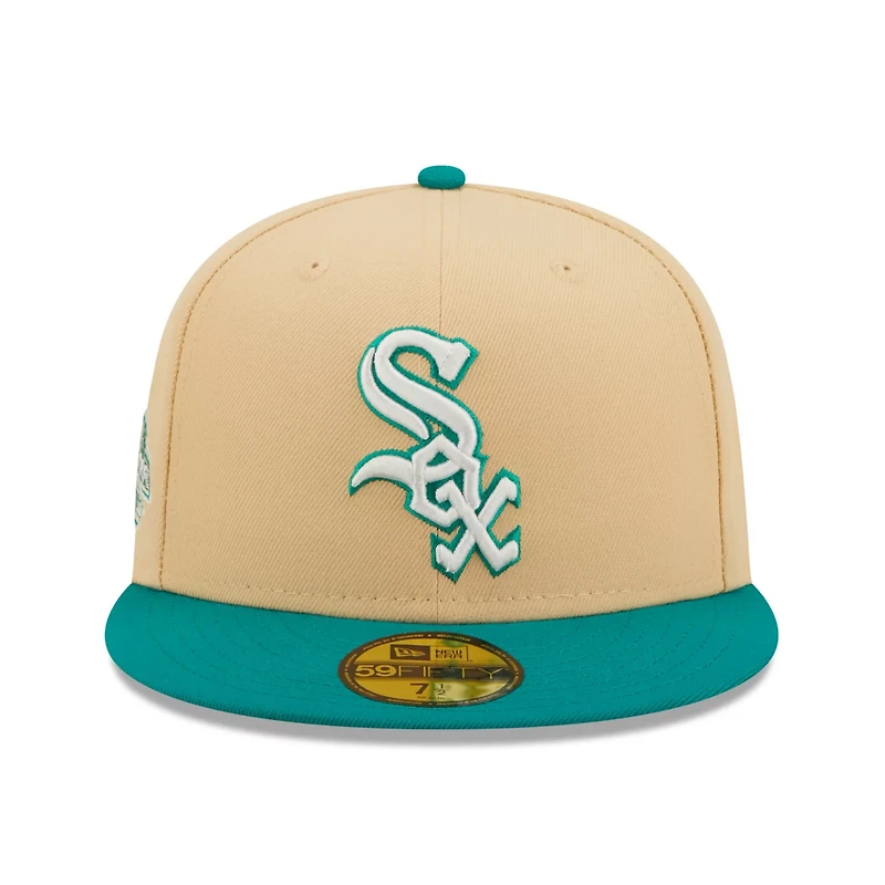 New Era /Teal Chicago White Sox Mango Forest 59FIFTY fitted hat