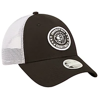 New Era /White Brooklyn Nets Glitter Patch 9FORTY Snapback Hat