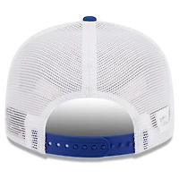 New Era /White Golden State Warriors Tear Trucker 9FIFTY Adjustable Hat