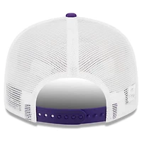 New Era /White Los Angeles Lakers Tear Trucker 9FIFTY Adjustable Hat