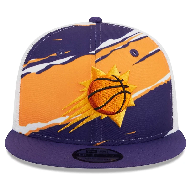 New Era /White Phoenix Suns Tear Trucker 9FIFTY Adjustable Hat