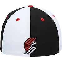 New Era /White Portland Trail Blazers Script Pinwheel 59FIFTY Fitted Hat