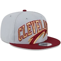 New Era /Wine Cleveland Cavaliers Tip-Off Two-Tone 9FIFTY Snapback Hat