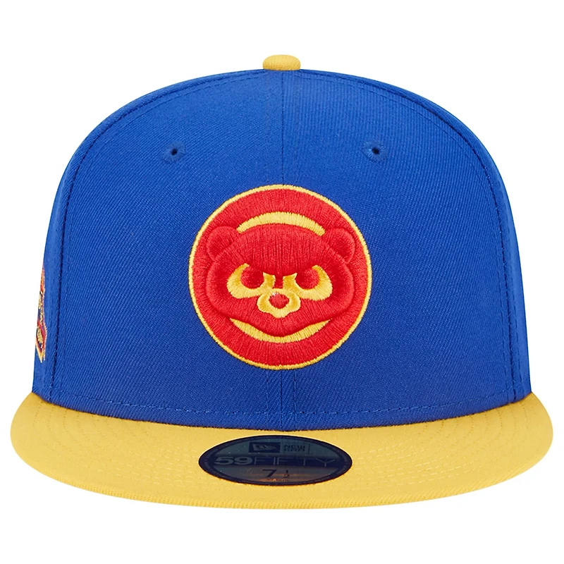 New Era /Yellow Chicago Cubs Empire 59FIFTY Fitted Hat