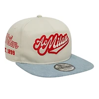New Era AC Milan Denim Golfer Snapback Hat