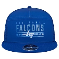 New Era Air Force Falcons Split Panel 9FIFTY Snapback Trucker Hat