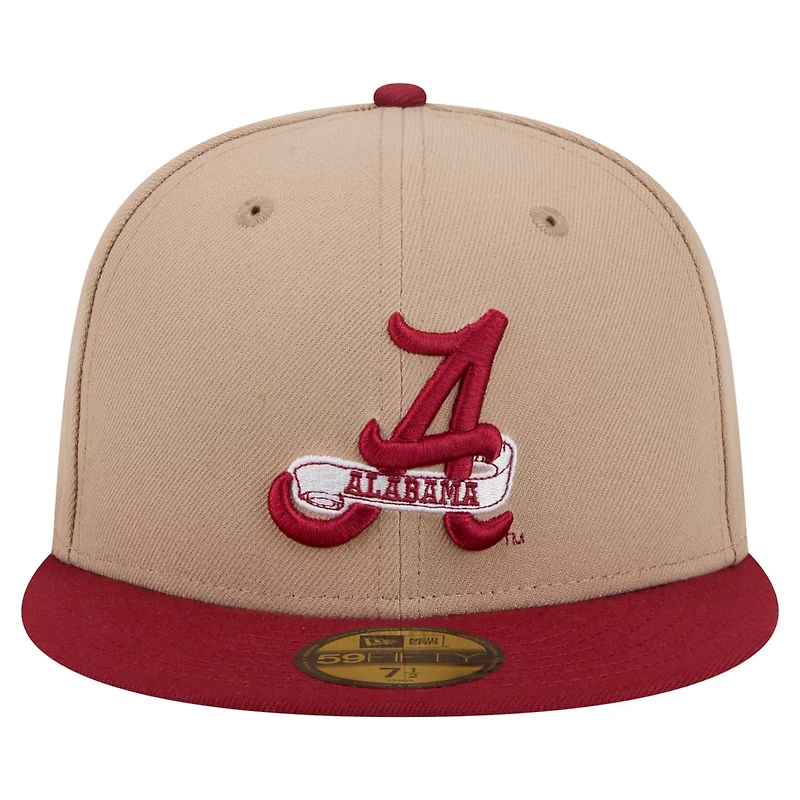 New Era Alabama Crimson Tide Two-Tone 59FIFTY Fitted Hat