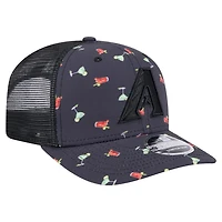 New Era Arizona Diamondbacks Adventure Drinks Pattern 9SEVENTY Stretch-Snap Hat