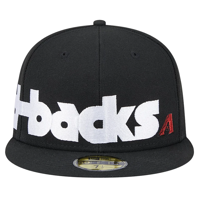 New Era Arizona Diamondbacks Checkered Undervisor 59FIFTY Fitted Hat