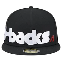 New Era Arizona Diamondbacks Checkered Undervisor 59FIFTY Fitted Hat